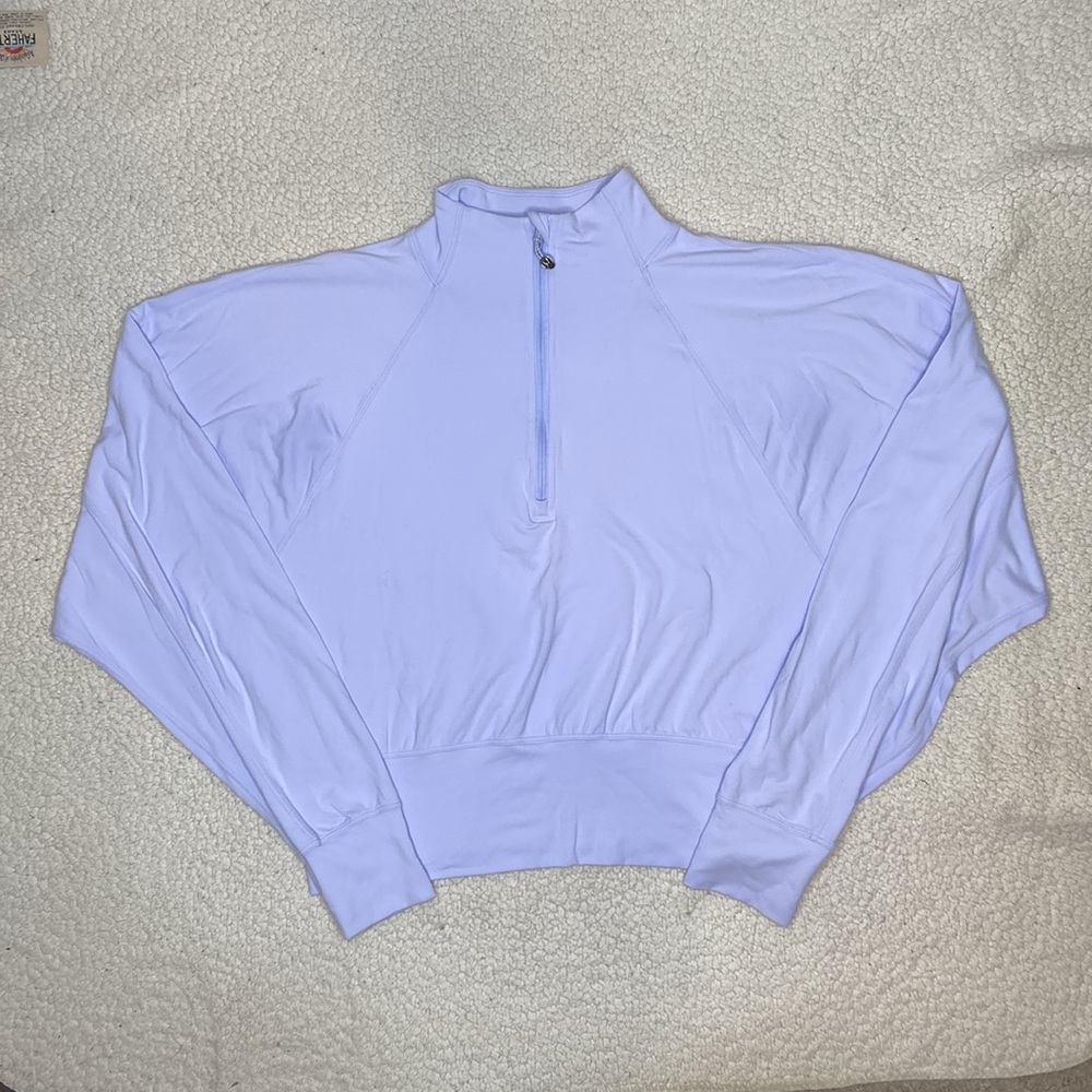 Lululemon Women’s Cropped Athletic Sweatshirt: Size Large